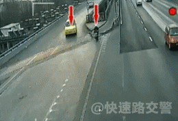 死神來了請(qǐng)注意 危險(xiǎn)交通事故GIF圖合集